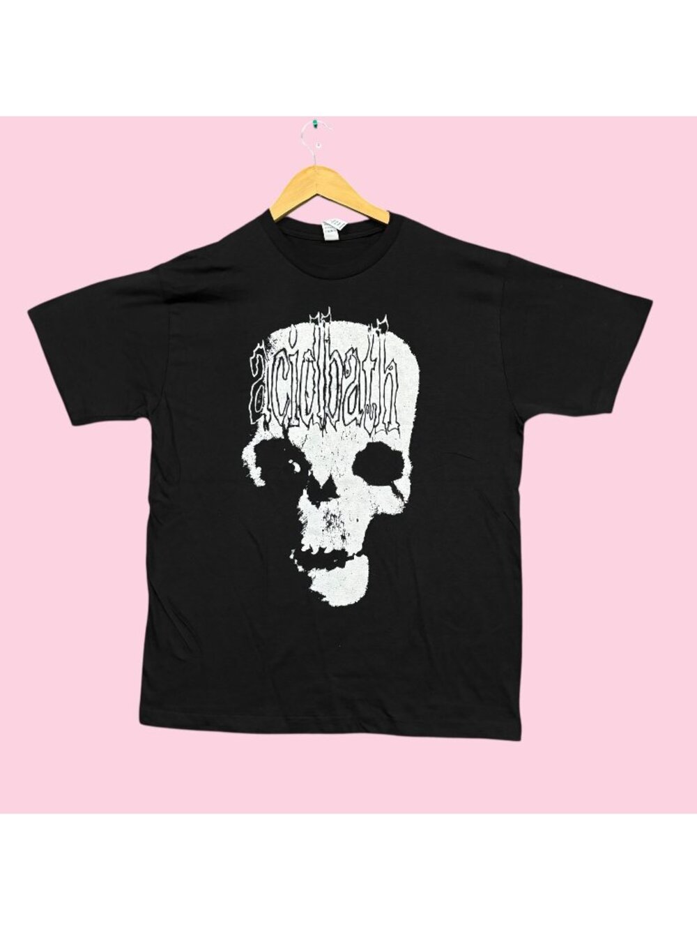 Acid Bath Screams of the Butterfly Sludge Metal Band Tee L